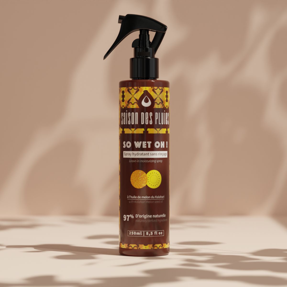 Spray Hydratant & Coiffant Naturel So Wet Oh! - Cheveux Bouclés Frisés  Crépus – Saison des Pluies